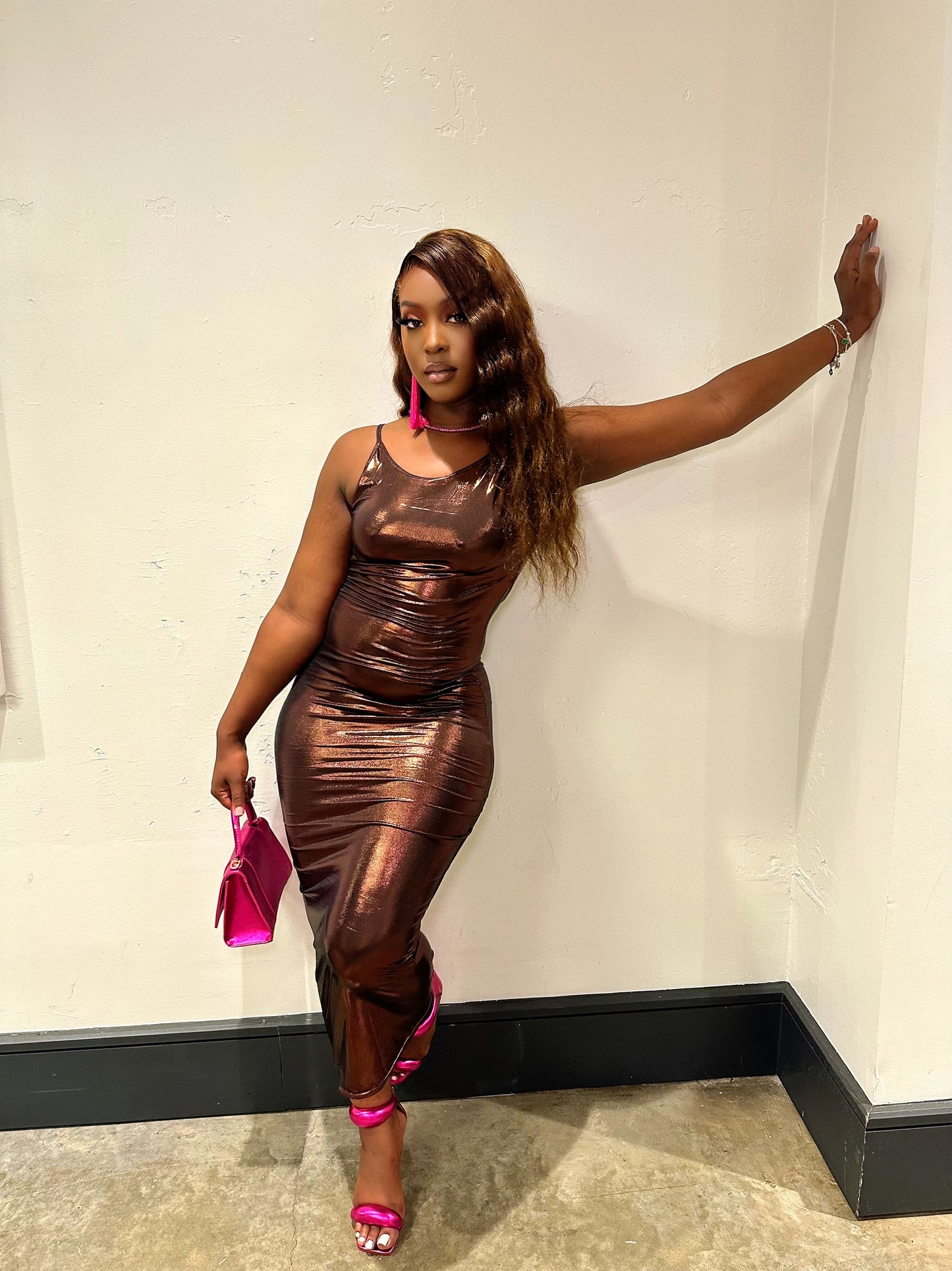 The Metallic Dress