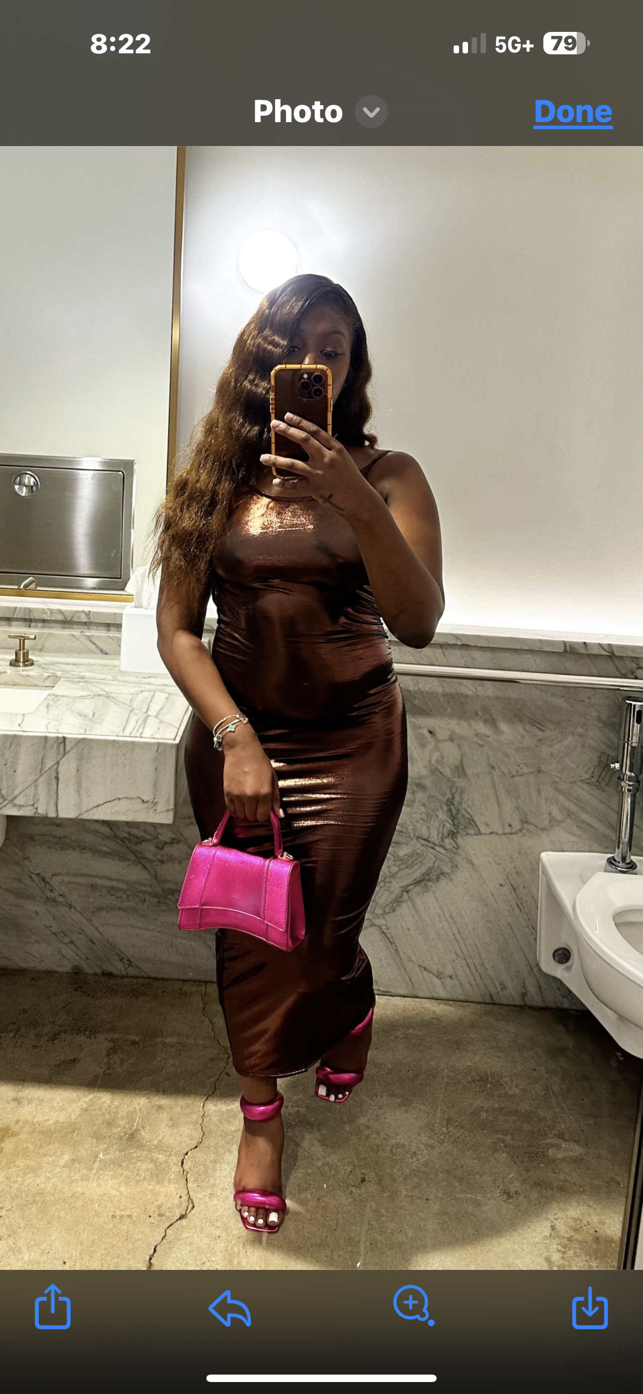 The Metallic Dress